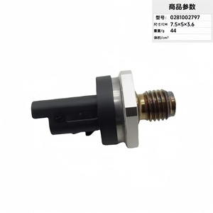 Common Rail Pressure Sensor 0281002797 <b>Threaded</b> Mount Automotive <b>Gauge</b> Type Piezoresistive - Product Image 1