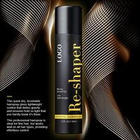 Spray capillaire Extra-tenue contrôle Extra-ferme forte tenue avec sensation tactile résistant à l'humidité toute la journée contrôle des frisottis