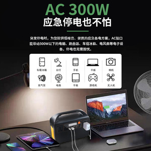สถานีไฟฟ้าพกพา 120W แบตเตอรี่ลิเธียมโพลิเมอร์ พร้อมหน้าจอ LED ช่องเสียบอเนกประสงค์ สำหรับใช้งานกลางแจ้ง - Product Image 5