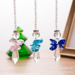 Kristaller topu prizmalar Suncatcher pencere gökkuşağı makinesi kelebek asılı süsleme - Product Image 6