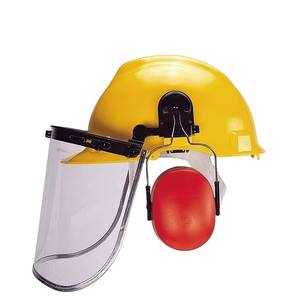 Conjunto de EPP Multicolor Hecho en Taiwán, Casco de Seguridad Ajustable, Orejeras con Reducción de Ruido, Visera Transparente - Product Image 1