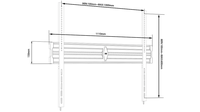 BARU Penyangga TV SPCC Terlaris untuk VESA 1000*600MM Dudukan TV Ekstra Besar Cocok untuk Layar 60"-120" Dudukan TV Miring untuk 150kg