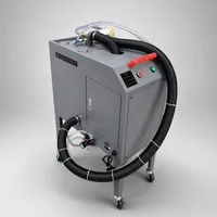 Machine de sablage de verre motorisée portable, facile à utiliser, puissance 0,9 kW, épaisseur de verre 3-19 mm, capacité 0,5-5 m/min pour fenêtres