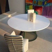 Table à manger ronde en bois massif Offre Spéciale, Table de Bar en fer, Tables basses, ensembles de salle à manger, meubles de salle à manger, meubles de salon