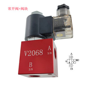 Noyau de vanne solénoïde 3/4-16UNF, diamètre 19 mm, simple sens, normalement ouvert, composant de commande hydraulique - Product Image 3