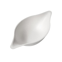 Assiettes mini hexagonales jetables écologiques, biodégradables et compostables en bagasse de canne à sucre pour apéritifs et finger foods