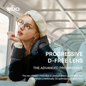 WDO Nueva llegada de alta calidad 1,56 <span class=keywords><strong>Multifocal</strong></span> Progresivo Hmc Lentes ópticas Fabricante óptico - Product Image 2