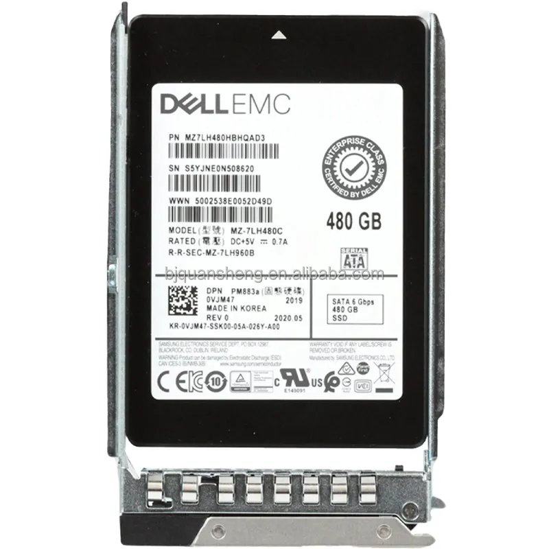 מכירות חמות 480GB 2.5 אינץ' SATA 6Gbps כונן מוצק (SSD) חדש ומשומש 6GB קיבולת דיסק יחיד כונן קשיח