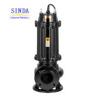Pompa Air Limbah Submersible 3hp Langsung dari Pabrik, Pompa Pasir Limbah Submersible 7.5hp, Pompa Air Limbah Submersible 3kw