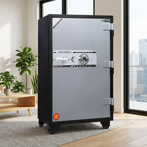 ตู้เซฟนิรภัย YUNOS YNS-100C ป้องกันไฟ ป้องกันน้ำ ความปลอดภัยสูง ระบบล็อคแบบกลไกจากเกาหลีใต้ ดีไซน์ทนทาน เป็นมิตรกับสิ่งแวดล้อม เคลือบด้วยสีฝุ่น - Product Image 3