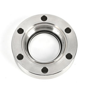 高真空 CF サイトグラス ビューポート SS304/SS316L ステンレス鋼 OEM ODM フランジ継手 ホウケイ酸ガラス付き CF16-CF350 - Product Image 2