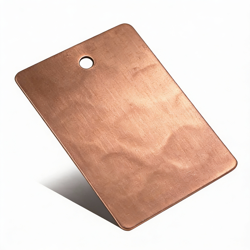 Natural Copper Light Hammered
