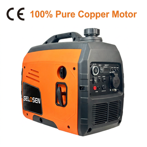 Générateur d'essence portable 220V pour usage domestique, 2,2 kW, 5,5 L, facile à transporter, écran LED, HS2250is-ED, 2,2 kW, silencieux - Product Image 1