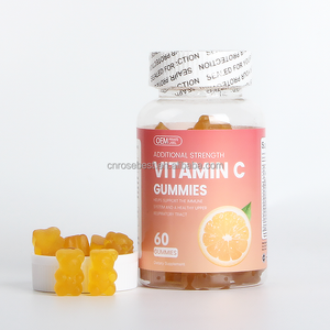 Rosebest Groothandel OEM Private Label Natuurlijke Sinaasappel Smaak Hoge Absorptie 1000mg Vitamine C Gummies Beren Supplementen voor Kinderen - Product Image 1