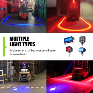 Emergency Strobe Red Line Zone Headlights Turn Signal Tail Beacon Front Lamp Safety Sign <b>LED</b> Working Light - Product Image 3