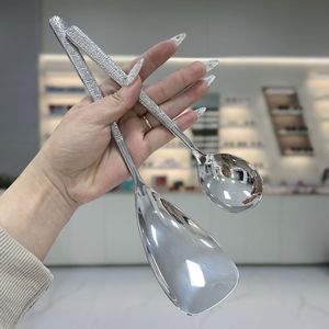 Louche de service en acier inoxydable martelé, ustensile de cuisine durable pour usage domestique et professionnel - Product Image 4