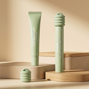 Tubos de Plástico para Bálsamo Labial de 19 mm con Punta Inclinada de TPE y Tapa de Silicona con Gancho - Product Image 1