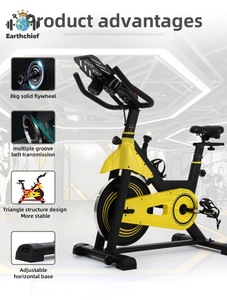 Equipo de <span class=keywords><strong>Fitness</strong></span> para el Hogar, Bicicleta de <span class=keywords><strong>Spinning</strong></span> para Ejercicio en Interiores, Bicicleta de Ciclismo Indoor para Fisicoculturismo Comercial - Product Image 2
