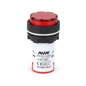 Lampe d'indication de signal d'alimentation LED, lampe d'avertissement, IP65, 6-380V AC, montage sur panneau - Product Image 3