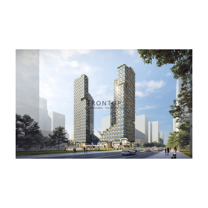 Mô hình kiến trúc chân thực như ảnh cho các dự án khách sạn 5 sao và khách sạn boutique - Product Image 6