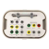 Kit de suppression totale dentaire manuelle avec jeu d'extenseur osseux Fixation cassée Implant Clé à cliquet pour une expansion osseuse efficace