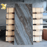 Panneaux muraux en PVC marbré ignifuges et écologiques, sur mesure, design graphique moderne, pour la décoration d'hôtels et de foyers