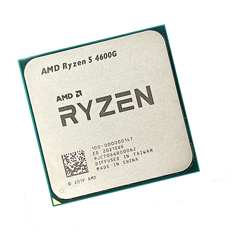 AMD Ryzen 5 4600G AM4ソケット使用済みデスクトップコンピュータ