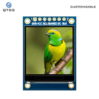 Modul Layar Persegi Kecil LCD TFT IPS 1,3 Inci 128*128 ST7789 Layar Panel Antarmuka SPI