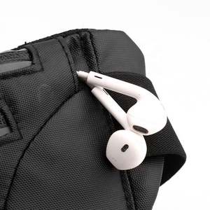 Sac de taille de sport d'extérieur en gros, sac de poitrine léger avec trou pour écouteurs, sac banane de course - Product Image 4