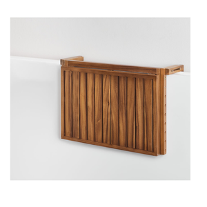 Mesa Colgante de Balcón Moderna de Madera de Acacia Minh Phuoc, Plegable, Duradera, Fácil de Transportar, Muebles de Exterior - Product Image 1