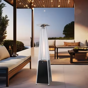 <span class=keywords><strong>2025</strong></span> nóng bán hiện đại phong cách mới Kim tự tháp khí nóng ngoài trời với ngọn lửa thép không gỉ dễ dàng để di chuyển sân ngoài trời khí nóng - Product Image 2