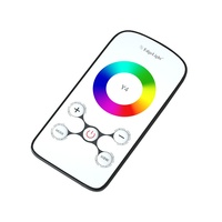 Télécommande sans fil RF 15m pour panneaux et bandes LED RGB/RGBW, réglage de la luminosité et de la température de couleur, directement de l'usine
