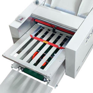8B/2 standart yüksek hızlı otomatik kitapçık ve belge kağıt katlama makinesi 220V 80 m/dak üretim kapasitesi - Product Image 5