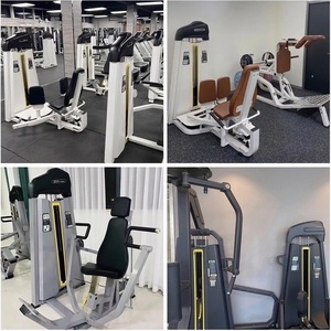 CHEM1003 Máquina Comercial de Press de Pecho Sentado, Entrenamiento de Espalda, Desarrollo de Pectorales, Equipo de Gimnasio con Selector de Brazos Convergentes, Acero - Product Image 4