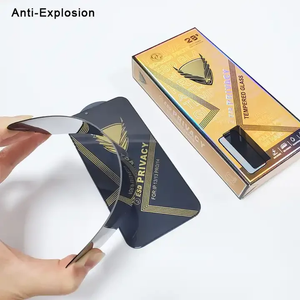 Protection d'écran anti-espion en verre trempé 9H Golden Armor OG pour <span class=keywords><strong>iPhone</strong></span> 17 16 <span class=keywords><strong>Pro</strong></span> 15 <span class=keywords><strong>Pro</strong></span> Max et Samsung - Product Image 5