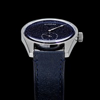 Montre de plongée pour homme Sugess, mouvement automatique ST1721, remontage manuel, bracelet en cuir, montre-bracelet en acier inoxydable à vendre