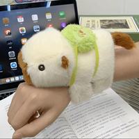 Boneka Hewan Lucu Warna-warni Custom Bordir, Mainan Plush Awet Isi Kapas PP Super Lembut, Kartun Penghilang Stres