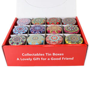 Оптовая продажа, металлический контейнер для свечей 4,4 унции 2,2 унции, оловянный контейнер для ароматизированных свечей, круглый металлический жестяной контейнер для свечей из соевого воска - Product Image 4