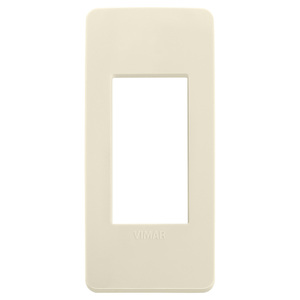 Vimar Plana Up 1M Plate Matt Ivory Panel Wall <b>Switch</b> Cover - Product Image 1