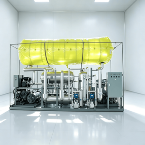 อุปกรณ์กู้คืนก๊าซคาร์บอนไดออกไซด์ขายดีที่สุด 150 กิโลวัตต์ชั่วโมง โรงงานผลิตน้ำแข็งแห้งสำหรับกรองก๊าซท้าย CO2 พร้อมถังเก็บ - Product Image 2