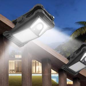 Luces Solares con Sensor de Movimiento, Recargables por USB C, 45 LED, Impermeables, Inalámbricas, para Cercas y Terrazas - Product Image 3