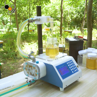 Machine de remplissage semi-automatique haut de gamme pour miel, shampoing et ketchup, avec contrôle intelligent de la viscosité, haute précision, qualité alimentaire