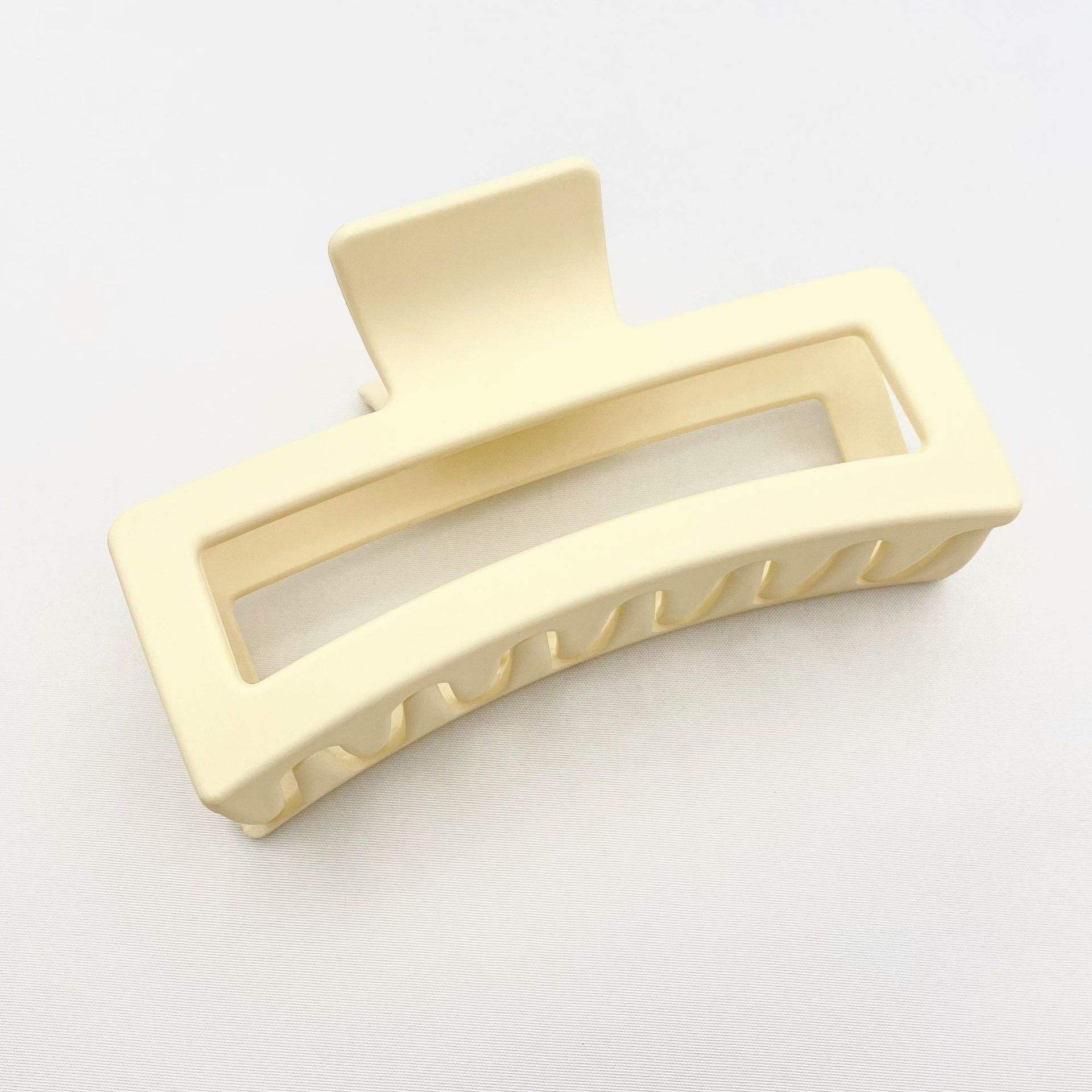 กริปสี่เหลี่ยมสีเบจสีด้านค้าง13ซม