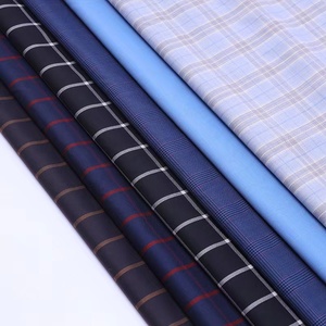 Haute qualité pêche <span class=keywords><strong>laine</strong></span> hommes costume <span class=keywords><strong>tissu</strong></span> <span class=keywords><strong>laine</strong></span> peignée Polyester <span class=keywords><strong>tissu</strong></span> pour hommes costumes pantalon veste Blazer uniformes - Product Image 3