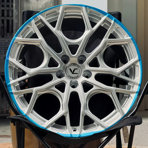 <span class=keywords><strong>ขอบ</strong></span>จานลึก5X114.3 5x112 5X120<span class=keywords><strong>ล้อ</strong></span>ปลอมแปลงสำหรับ BMW M3 M5 Ferrari Alfa VLC กำหนดเองได้สีเงินด้านเดียว18 19 20 21นิ้ว - Product Image 2