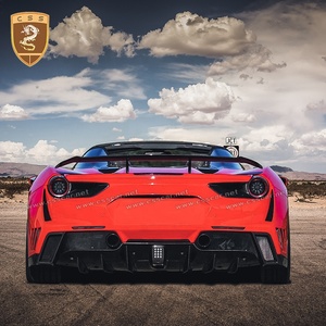 En Stock 488 GB-T Novi Style Aileron Arrière Pour Ferrari 488 Accessoires de <span class=keywords><strong>voiture</strong></span> - Product Image 2