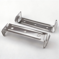 Vente directe d'usine de lampes évaluées IP65 Supports de lampe à pression en acier inoxydable Type de pince Bases de lampe Supports d'installation Snap-on