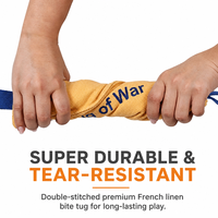 Jouet pour chien en toile de haute qualité personnalisé, résistant aux morsures, pour chiens agressifs, entraînement en plein air, jouet interactif d'enrichissement pour animaux de compagnie