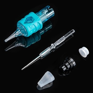 Aiguille à membrane stérile jetable en acier inoxydable 316 pour machine de maquillage permanent (PMU) et tatouage corporel - Product Image 2