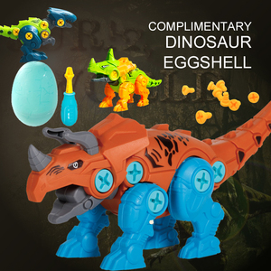 DIY dinosaurio de plástico Los niños toman además dinosaurio <span class=keywords><strong>juguetes</strong></span> <span class=keywords><strong>sorpresa</strong></span> huevo cápsula juguete - Product Image 6